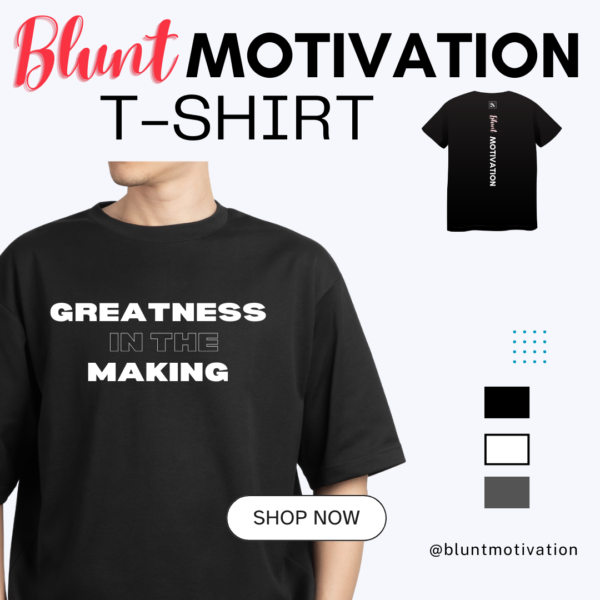 "Blunt Motivation" Short Sleeve Graphic T-shirt Collection - Image 3