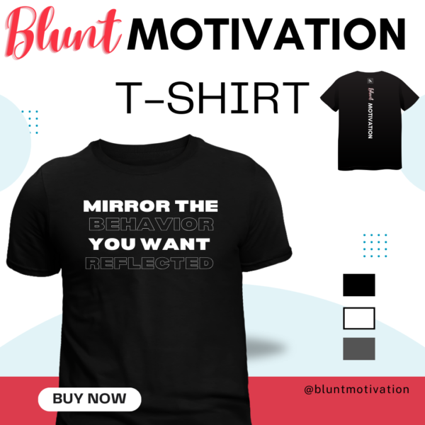 "Blunt Motivation" Short Sleeve Graphic T-shirt Collection - Image 4